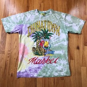 Chinatown Market Tie-Dye Graphic T-Shirt Large